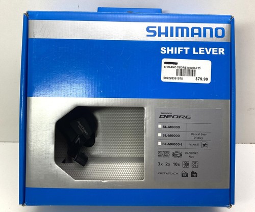 new Shimano SL-M6000-I Deore I-Spec-II Shifter Set 10 Speed