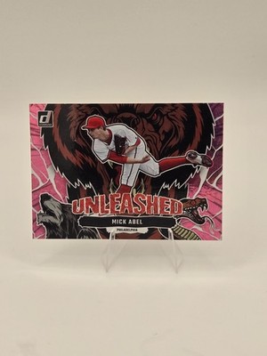 2023 Donruss Mick Abel Unleashed Pink Foil #U8