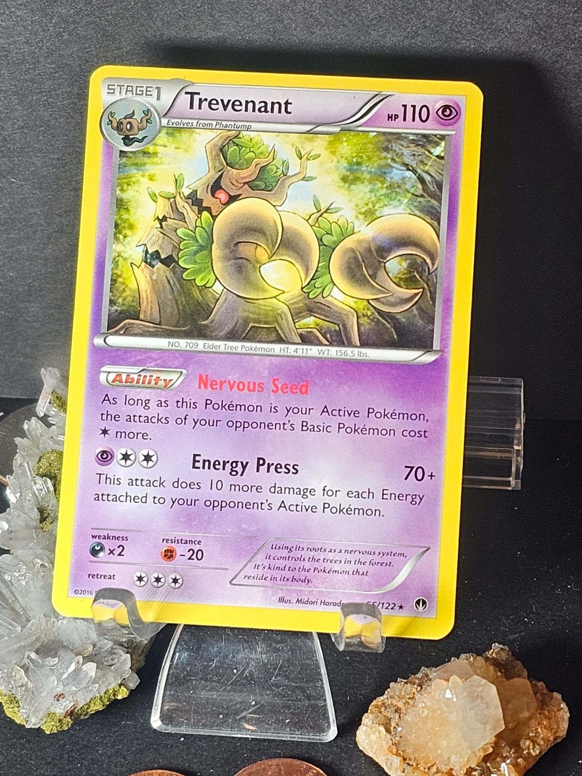 TREVENANT 65/122 RARE 🔥 XY BREAKPOINT POKEMON CARD - MINTY & READY FOR BATTLE!