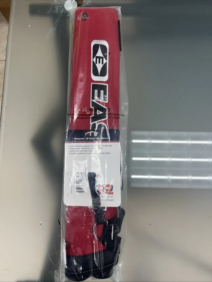 Easton Archery Flipside 2-Tube Hip Arrow Quiver, Fits RH and LH - Red - Image 2 of 2