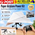 DIY Remote Control Paper Plane Power Kit 4-Channel RC Aircraft Building Parts
