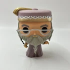 Funko POP Movies: Harry Potter Dumbledore With Wand #15 Loose NO BOX