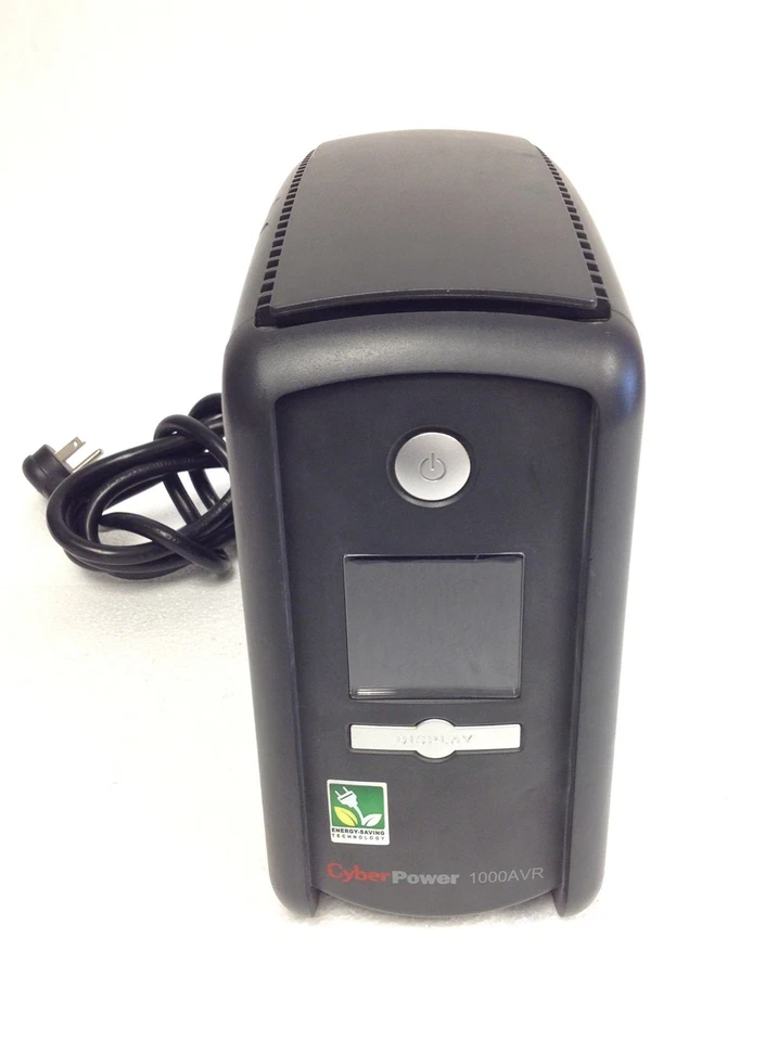 CyberPower CP1000AVRLCD UPS Battery Back Up Surge Protector 120V 600W,No battery - Image 2 of 4