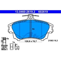 ATE BremsbeläGe Bremsbelegsatz Vorne FüR Mitsubishi Colt VI Smart Forfour