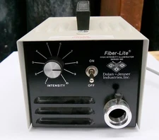 Dolan Jenner Fiber-Lite 180 High Intensity Illuminator, with many light heads.