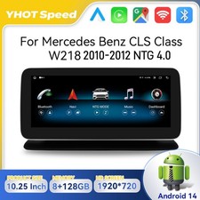 F&uuml;r Benz CLS W218 C218 NTG4.0 10,25" 128GB Android Screen CarPlay GPS Car Radio