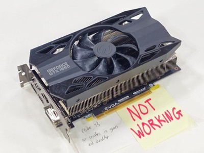 [NOT WORKING] EVGA GeForce GTX 1660 BLACK GAMING 6GB 6G 192-bit GDDR5 PCI-E 3.0