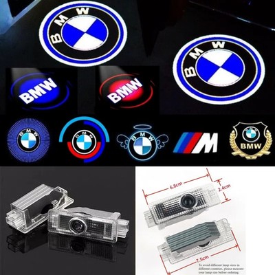 2pcs car LED door laser projection lamp for B-M-W shadow lamp accessories.