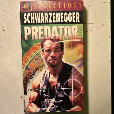 Predator VHS Action Arnold Schwarzenegger
