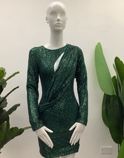 Fashion Nova Green Dress – Size S