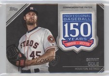 2019 Topps Update 150th Anniversary Manufactured Gerrit Cole #AMP-GC Patch 1o3
