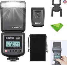 Godox TT520III Camera Flash, 1.8s Recycle Time, 400 Full Power Flash, Built-in