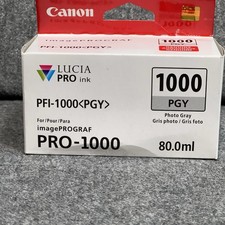 Lucia Pro ink PFI-1000 PGY Pro-1000 80.0ml Photo Gray 1115H19 Ink Cannon
