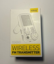 Nulaxy Car Bluetooth Transmitter, 1.8 Color S...