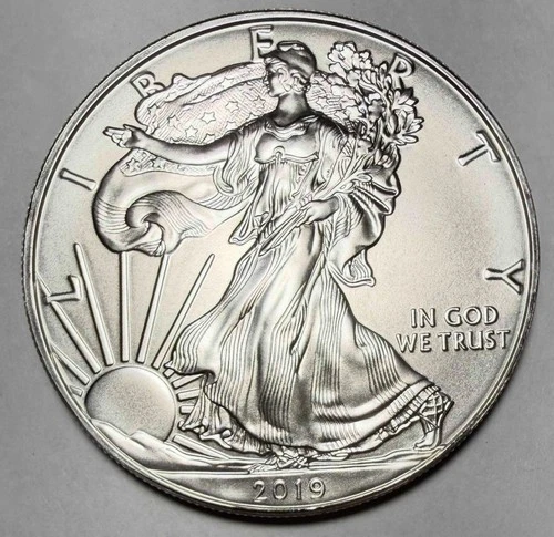 2019 American Silver Eagle Brillian Uncirculated BU