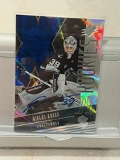 2025-26 Upper Deck SPx Blue Auto Rookies 87/199 Niklas Kokko Seattle Kraken F-NK