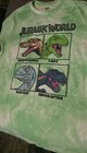 jurassic park shirt Boy Size 12-14 Green Tie-dye — photo 2