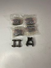 FIVE (5) #100H Offset Links & ONE (1) #100H Connector Link (NEW)