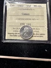 1962  ICCS Graded Canadian,  ¢10  Cent, **MS-64 Cameo** # XTE 193