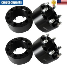 4x 3 Inch 6x5.5 Wheel Spacers 14x1.5 For Gmc Sierra 1500 Chevy Silverado 1500