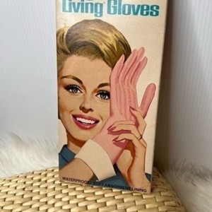 Playtex Living Gloves Small Turquoise Rubber Cleaning Gloves Non-Slip Grip