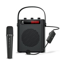 Voice Amplifier Wireless Microphone/Handheld Mic with 4 Sound Effects S95