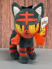LITTEN Pokémon 8" Plush Stuffed Fire Cat Kitten Jazwares 2022 NWT