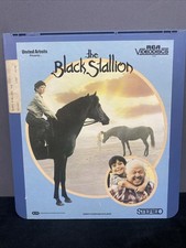 The Black Stallion Kelly Reno RCA SelectaVision CED Video Disc Tested Works VG