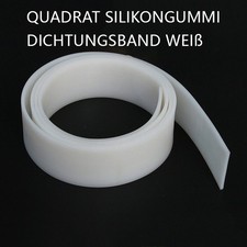 Silikongummi Dichtungsband Wei&szlig; Solide Streifen Dichtung Wasserdicht Quadrat