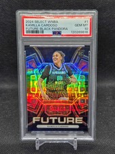 Kamilla Cardoso 2024 Select WNBA Future Black Pandora /8 PSA 10 — Rookie RC 3/8