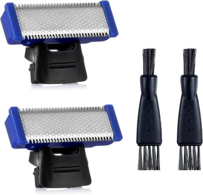 2PCS Shaver Replacement Head Compatible with Micro Touches Solo Trimmer Replacem