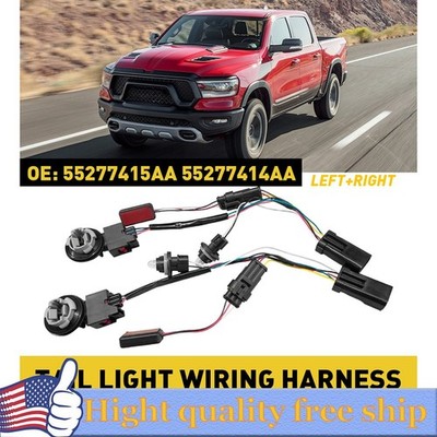 Tail Lights Wiring Harness For 2013-2023 RAM 1500 2500 3500/Ram1500 Classic Pair