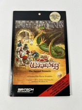 Wizardry The Second Scenario Knight Of Diamonds Apple II IIe II+ 1982 EX Apple 2 image