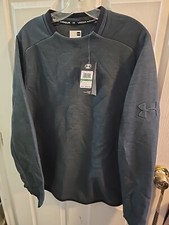 Under Armour Mens Navy Blue Pullover Sweatshirt Size Large NWT. Msrp 70