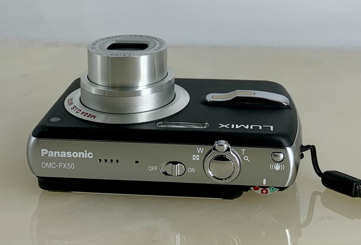 Panasonic Lumix Dmc-Fx50 Compact Digital Camera 21.9x Zoom+Charger