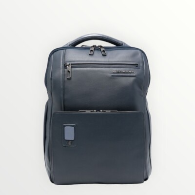 PIQUADRO Men's Akron Blue Backpack (CA5105AO)