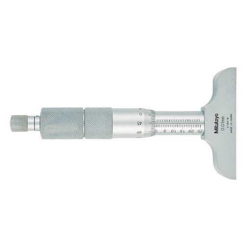 [New] Mitutoyo / 129-109 / Depth Micrometer, 0-50mm