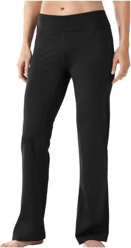 SmartWool Women's Size LARGE PhD HyFi Merino Blend Active Pants Black NWT $120