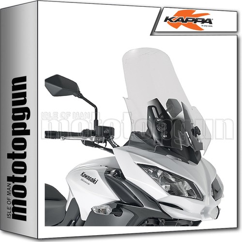 Bulle Kappa KD4121ST Compatible Kawasaki Versys X 300 2017-2023 - Made In Italy - 48x40cm