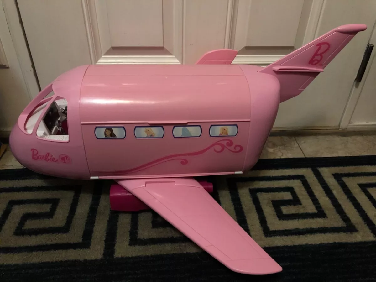 Barbie Pink Passport Glamour Vacation Jet Airplane Mattel 2017 