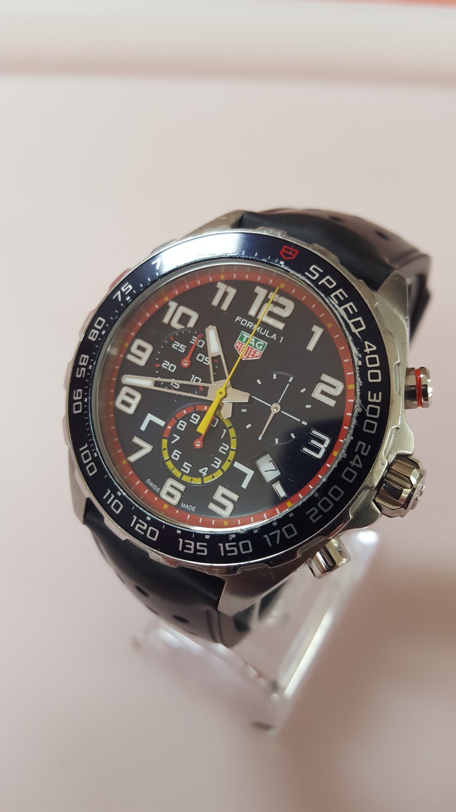 SWISS TAG HEUER CAZ101AL RED BULL RACING FORMULA 1 SPECIAL EDITION CHRONOGRAPH.