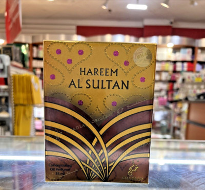Authentic Hareem Al Sultan Gold 35ml Perfume Oil By Al Khadlaj Perfumes-FREESHIP