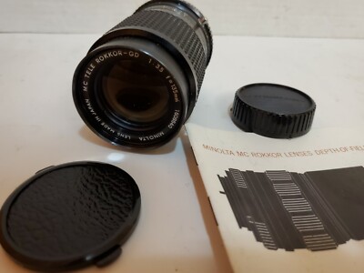 Minolta MC Tele Rokkor-QD 135mm Lens for Minolta MD 35MM