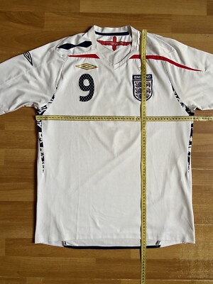 ENGLAND 2007 2008 2009 HOME FOOTBALL SHIRT SOCCER JERSEY UMBRO sz