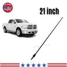21 Inch Replacement Black Radio Am/Fm Mast Antenna For Dodge RAM 2011-2022