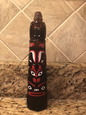 Vntg Avon Hawaii TOTEM POLE Bird After Shave Perfume Full 9  Bottle Wild Country