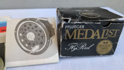 NIB Pflueger 1495 CJ Medalist Fly Reel Japan Unused + 57' Concept