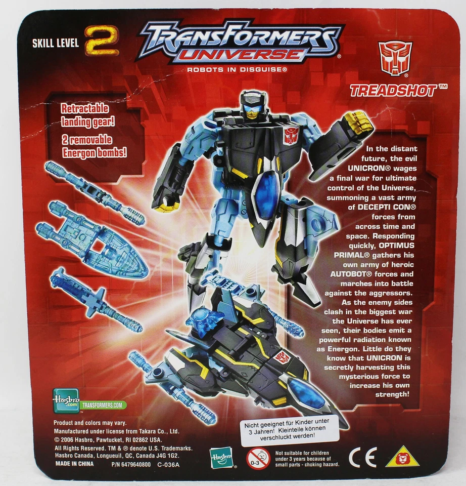 Transformers - Universe - Robots in Disguise - Treadshot - aus dem Jahr 2006 - Bild 2 von 4