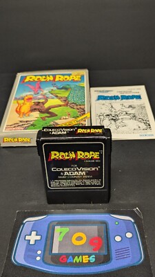 Roc'N Rope (ColecoVision) CIB COMPLETE IN BOX