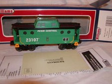 Bachmann O Scale N5c Porthole Caboose - Penn Central Model Train Car